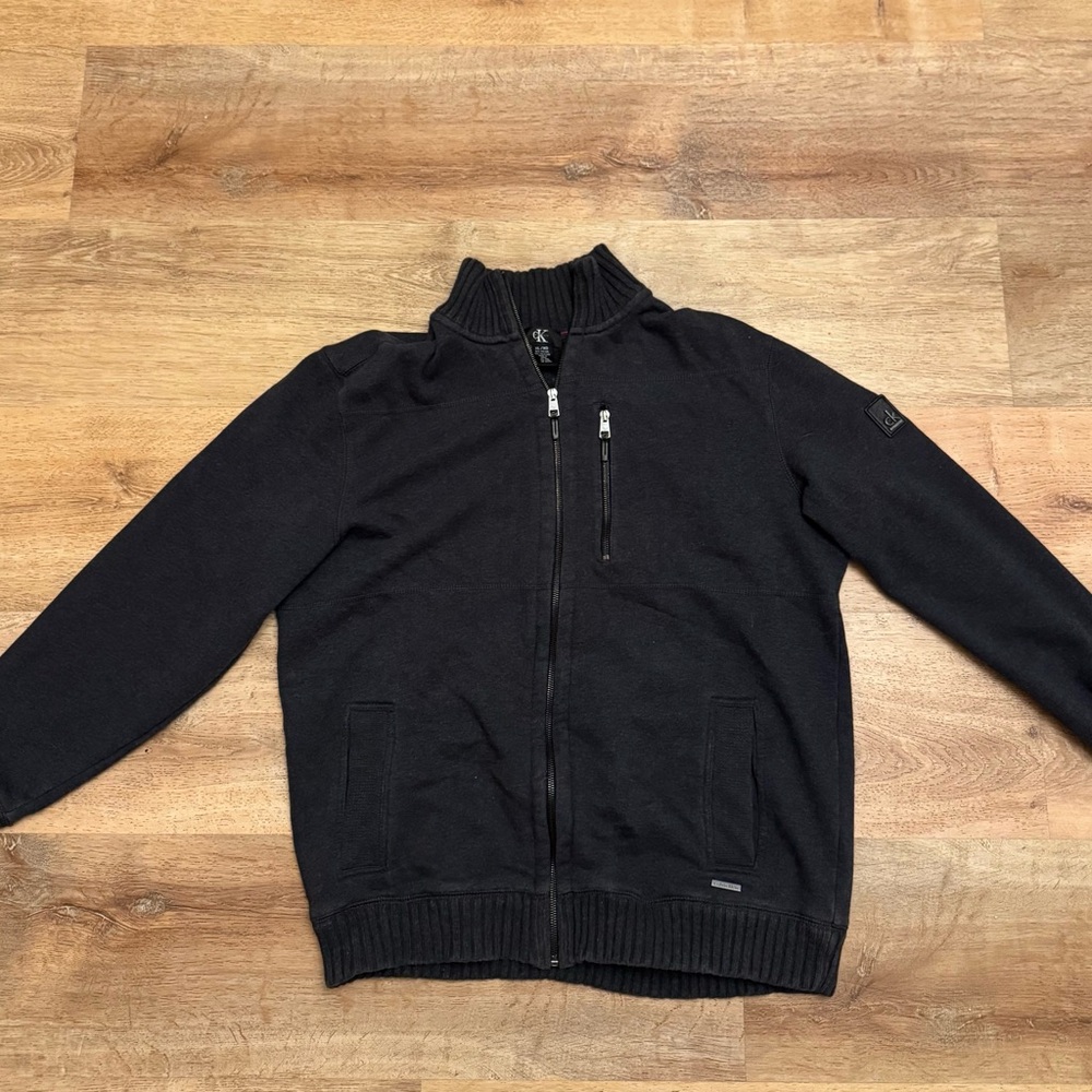 Men’s calvin Klein zippered jacket